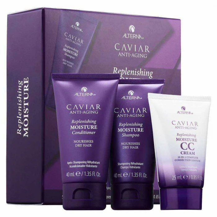 Alterna Caviar Yenileyen Nemlendirici Saç Bakım Seti 40+40+25ml 873509028123