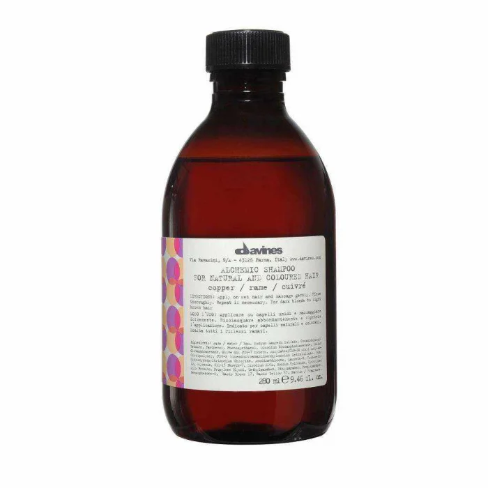 Davines Alchemic System Copper Bakır Saçlar Renk Koruyucu Şampuan 280ml 8004608259015