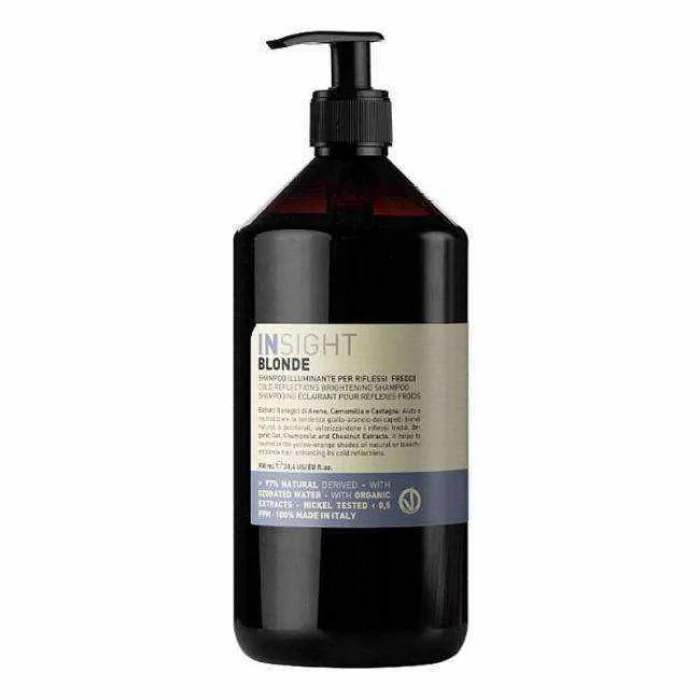 Insight Blonde Soğuk Yansıma Veren Saç Bakım Şampuanı 900ml 8029352356834
