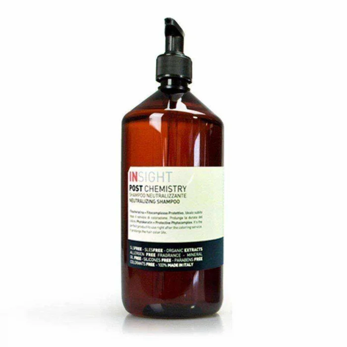 Insight Post Chemistry Neutralizing Kimyasal İşlem Sonrası Saç Şampuanı 900ml 8029352351310