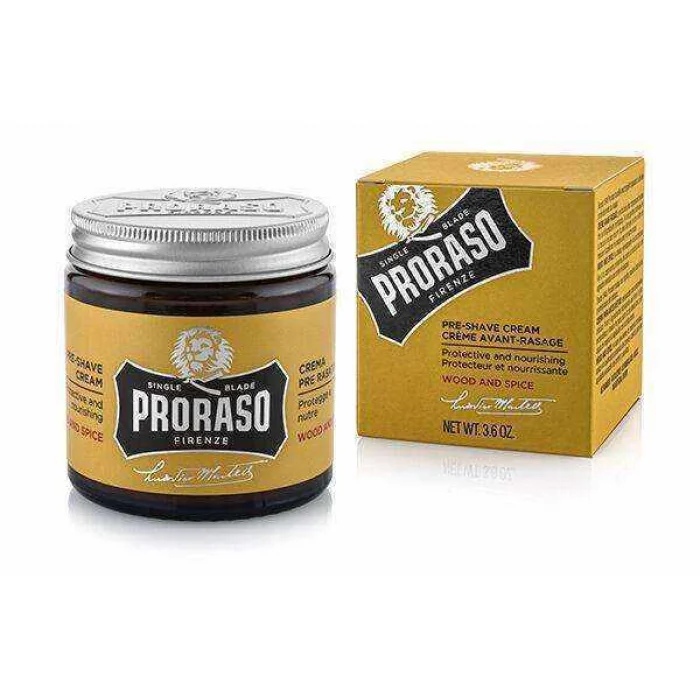 Proraso Wood Spice Tıraş Öncesi Kremi 100ml 8004395007004