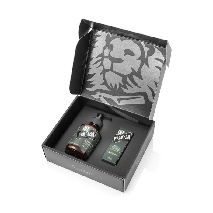 Proraso Cypress & Vetyver 2li Set Sakal Bakım Yağı 30ml+Şampuanı 200ml 8004395007479