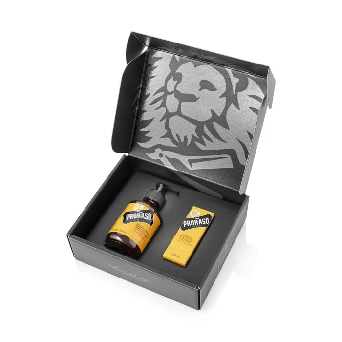 Proraso Wood and Spice 2li Set Sakal Bakım Yağı 30ml+Şampuanı 200ml 8004395007455