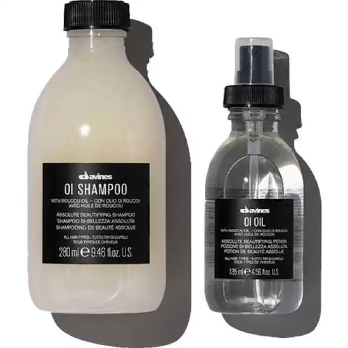 Davines Oi/Oil Sülfatsız Şampuan 280ml +Oi Saç Bakım Yağı 135ml
