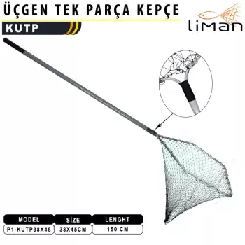 Liman Üçgen Tek Parça Misina Kepçe 38x45X150 cm