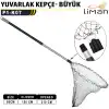 Liman Yuvarlak Teleskopik Kepçe Büyük