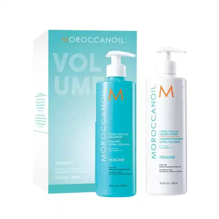 Moroccanoil Extra Hacim Veren Saç Bakım Şampuanı 500ml Krem 500ml Set 7290113148741