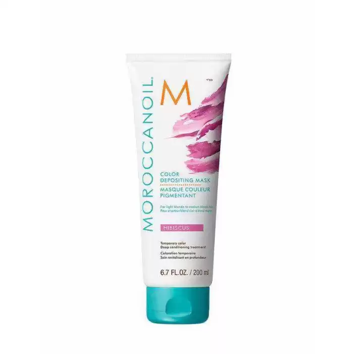 Moroccanoil Hibiscus Amber Çiçeği Renk Tazeleyici Saç Maskesi 200ml 7290113140660