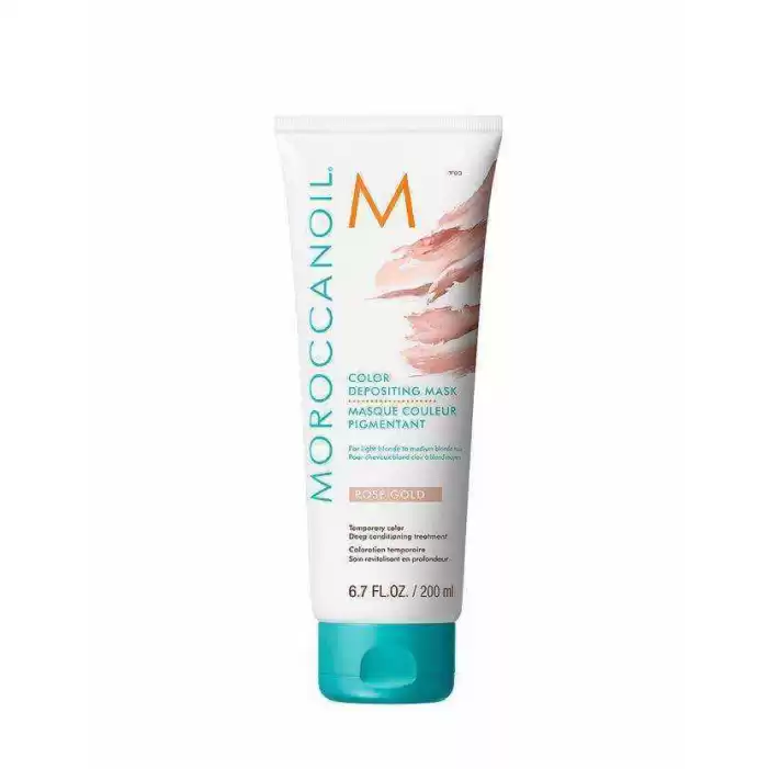 Moroccanoil Rose Gold Pembe Altın Renk Tazeleyici Saç Maskesi 200ml 7290113140646