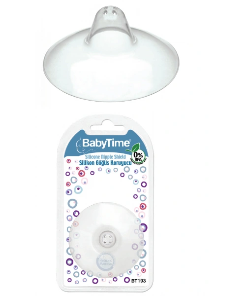 Baby Time Silikon Göğüs Koruyucu