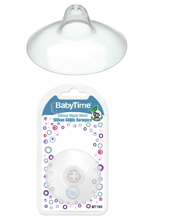 Baby Time Silikon Göğüs Koruyucu