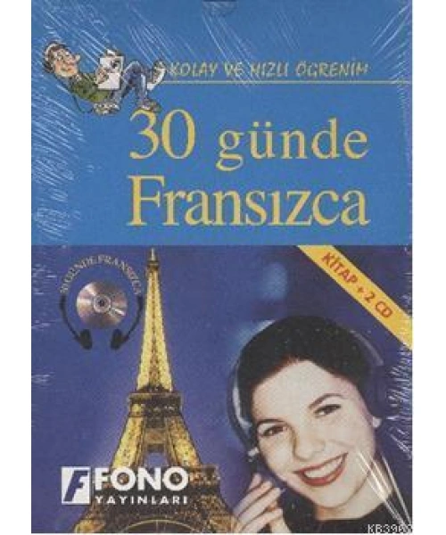 30 Günde Fransızca; Kitap+3 Cd