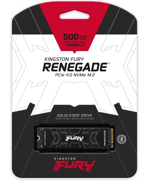 500GB KINGSTON FURY Renegade M.2 NVMe PCIe 4.0 SFYRS/500G 7300/3900MB/s