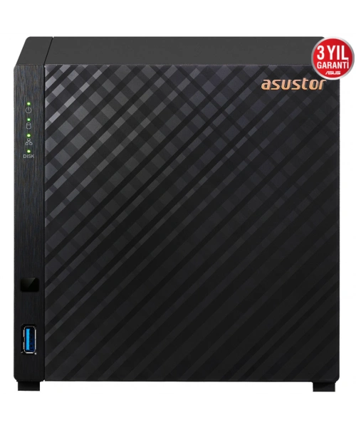 ASUSTOR AS1104T 4 SLOT 1GB DDR4 3.5 NAS DEPOLAMA ÜNİTESİ