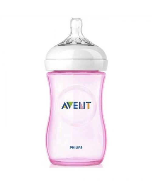 Avent Natural PP Biberon 260 ml - Pembe 8710103875970