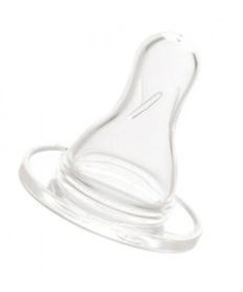 Bebedor Standart Biberonlar İçin Silikon Uçlu Biberon Emziği 3-6 Ay