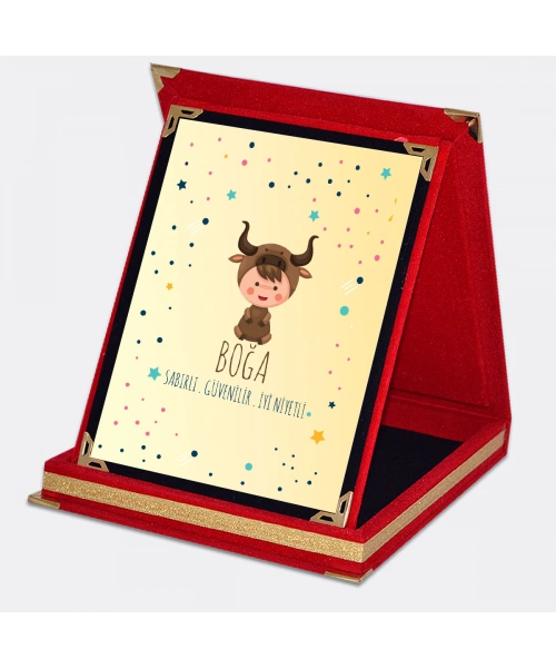 Boğa Burcuna Özel Karakter Özellikleri Plaket