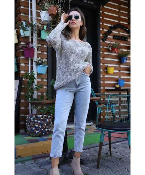 Bot Yaka Kazak - GRİ