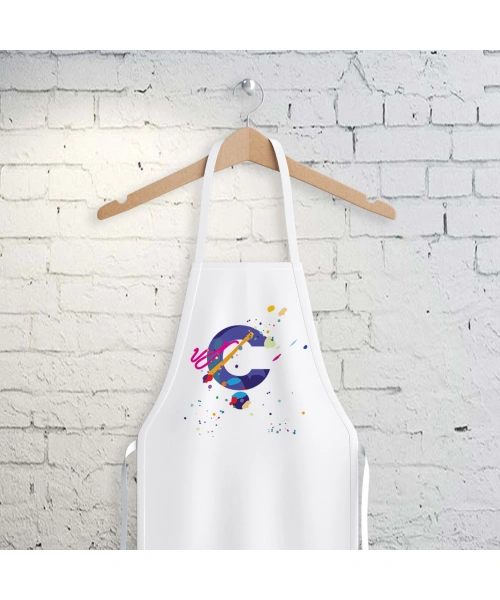 Ç Harfi Tasarımlı Mutfak Önlüğü