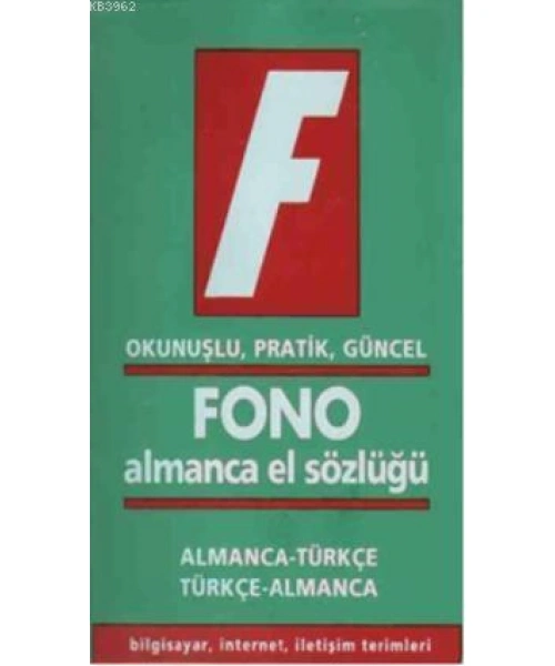 Fono Almanca El Sözlüğü; Okunuşlu, Pratik, Güncel