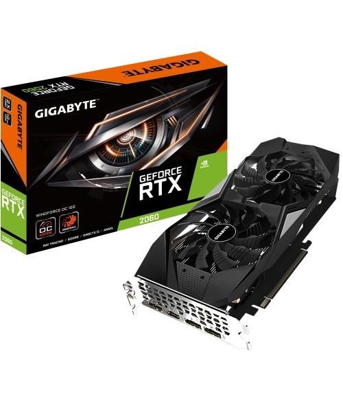 GIGABYTE GV-N2060WF2OC-12GD RTX 2060 12GB GDDR6 DP HDMI 192BİT