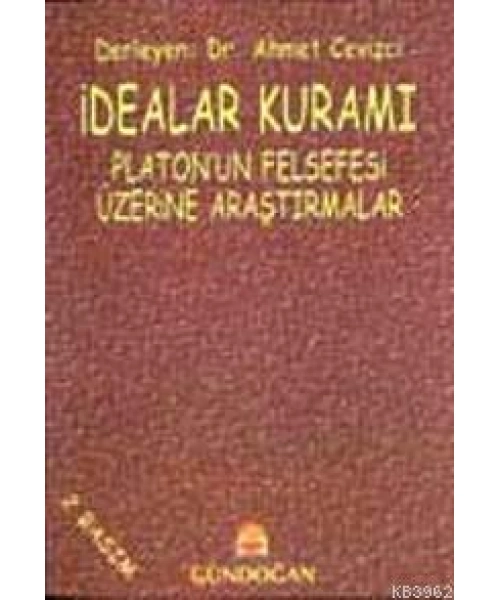 İdealar Kuramı; Platonun Felsefesi Üzerine Araştırmalar