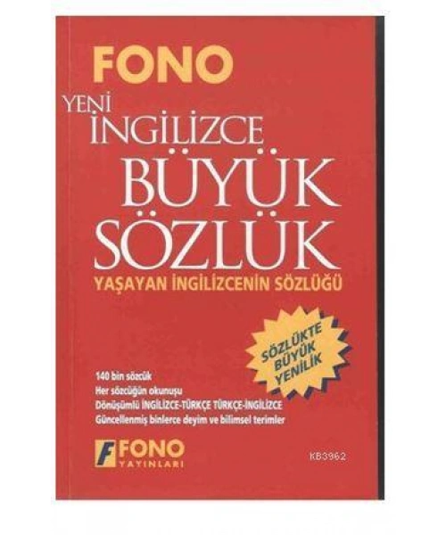 İngilizce / Türkçe - Türkçe / Yeni İngilizce Büyük Sözlük