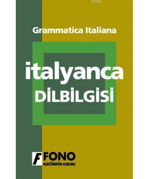 İtalyanca Dilbilgisi