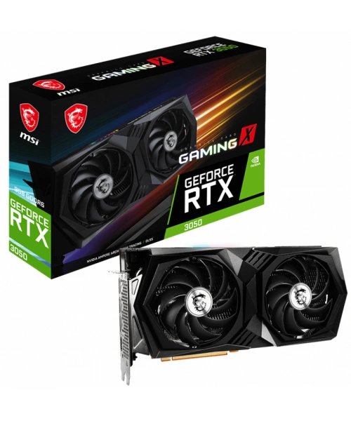 MSI GEFORCE RTX 3050 GAMING X 8G GDDR6 HDMI 3XDP 128BİT