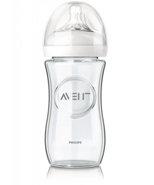 Philips Avent Natural Güvenli Cam Biberon 240ml 0+Ay 8710103876236