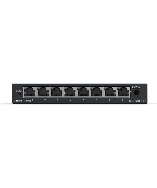 RUIJIE REYEE RG-ES108D 8 PORT 10/100 SWITCH METAL KASA
