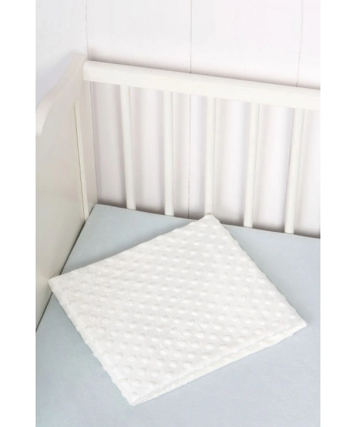 Sema Bebe Fluffy Battaniye (Kabartma Desenli) - Ekru