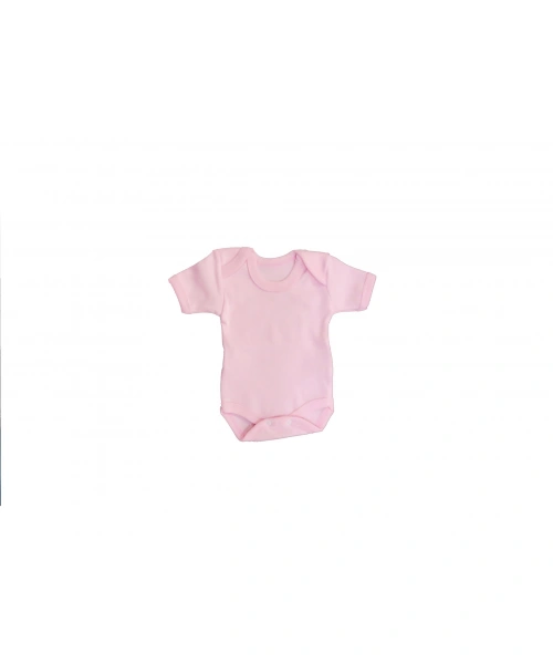 Sema Bebe Yarım Kol Badi (Body) - Pembe