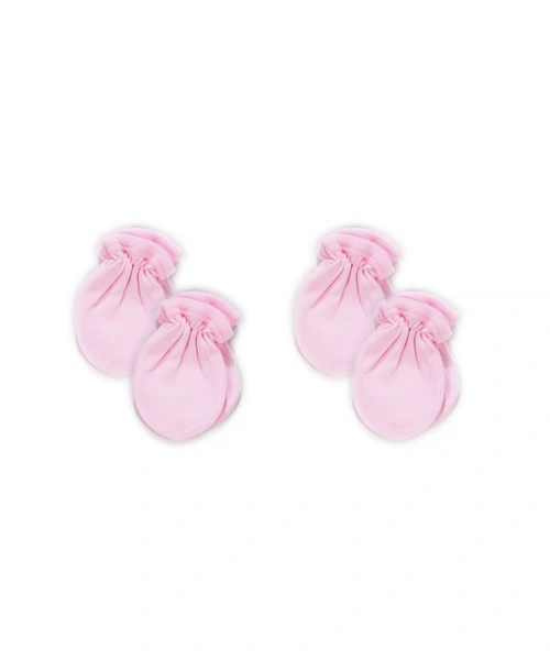 Sema Bebe Yenidoğan 4 lü Eldiven -Pembe