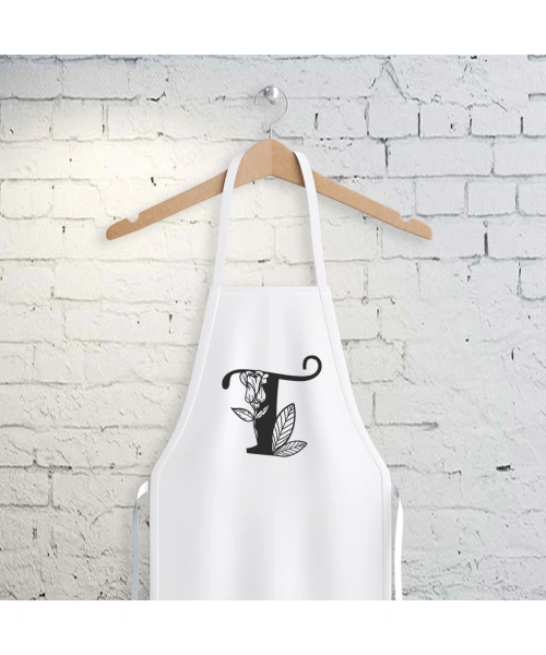 T Harfi Tasarımlı Mutfak Önlüğü