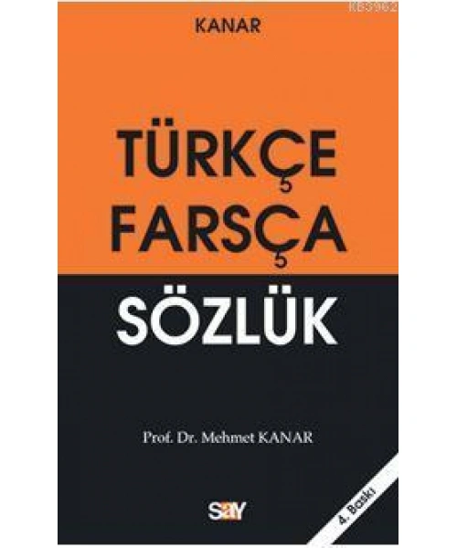 Türkçe-Farsça Sözlük (Küçük Boy)