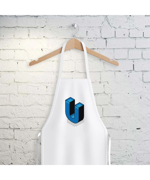 U Harfi Tasarımlı Mutfak Önlüğü
