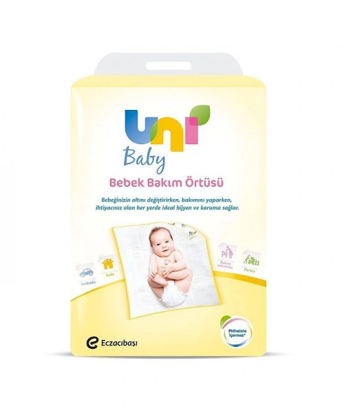 Uni Baby Bebek Bakım Örtüsü