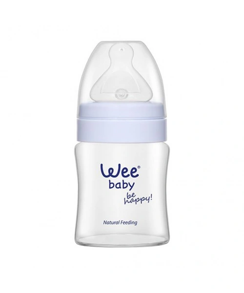 Wee Baby Isıya Dayanıklı Akıtmaz Cam Bardak 120 ML