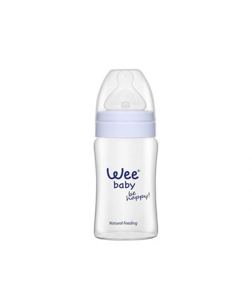 Wee Baby Isıya Dayanıklı Gaz Önleyici Geniş Ağızlı Biberon 120ml