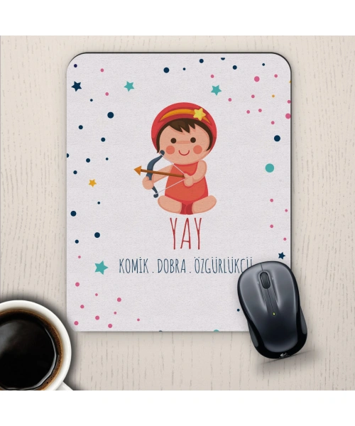 Yay Burçlarına Özel Sevimli Mouse Pad
