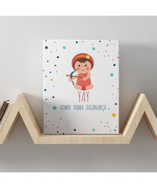 Yay Burcuna Özel Tasarım Kanvas  Tablo