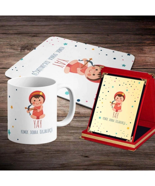 Yay Burcuna Özel Tasarım Sevimli Hediye Seti