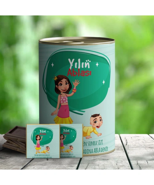 Yılın Ablası İlginç Çikolata Konservesi