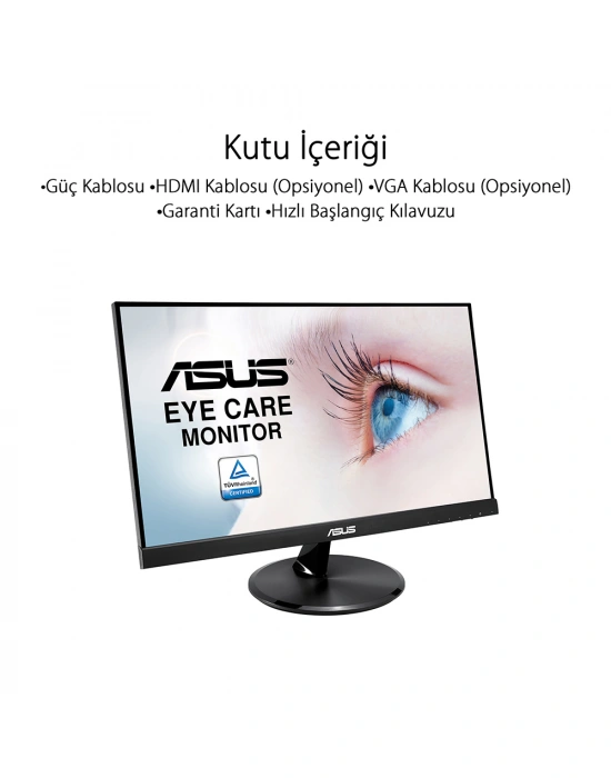 21.5 ASUS VP229HE FHD IPS 75HZ 5MS HDMI VGA
