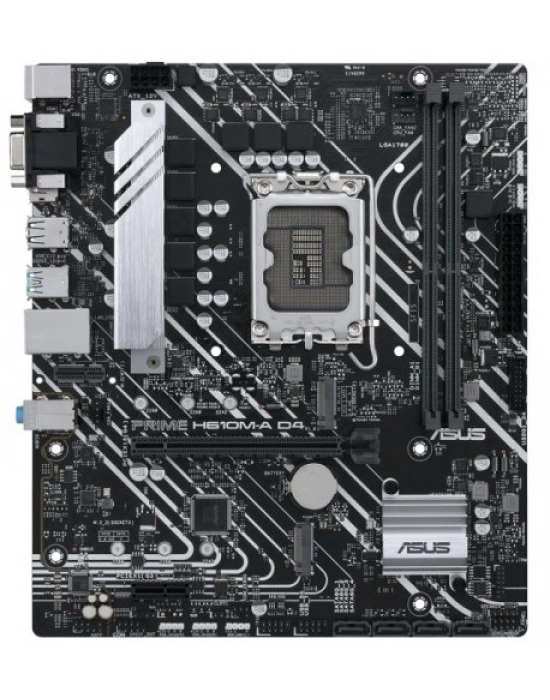 ASUS PRIME H610M-A D4 DDR4 3200(OC) VGA HDMI DP M.2 mATX 1700p