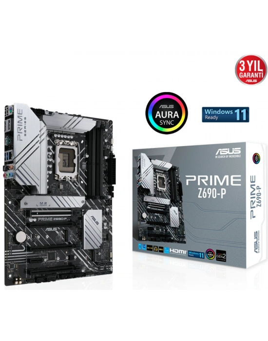 ASUS PRIME Z690-P 6000MHz (OC) HDMI M.2 ATX 1700p