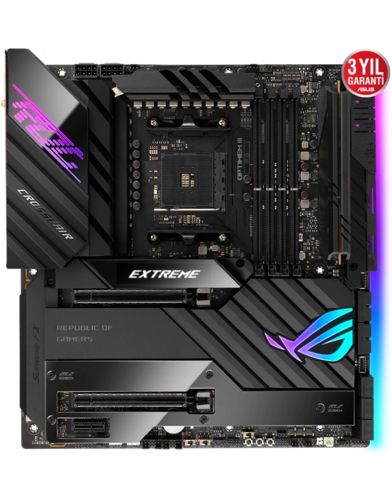 ASUS ROG CROSSHAIR VIII EXTREME X570 DDR4 4800Mhz(OC) E-ATX AM4