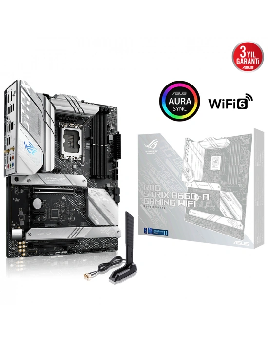 ASUS ROG STRIX B660-A GAMING WIFI 6000Mhz(O.C) DDR5 HDMI DP M.2 1700p