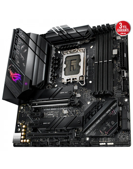 ASUS ROG STRIX B660-G GAMING WIFI 6000Mhz(OC) HDMI DP M.2 mATX 1700p
